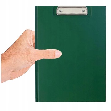 PODKŁADKA NA DOKUMENTY CLIPBOARD A4 ZIELONA TECZKA