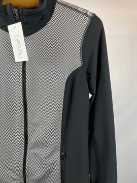 Bluza damska sportowa REFLEX czarno-biała r. L USA