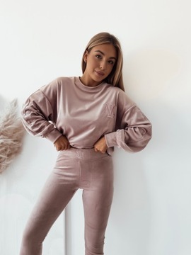 Велюровый комплект LadyMania Premium с вышивкой - L