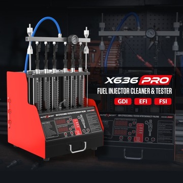 ТЕСТЕР ЧИСТКИ ИНЖЕКТОРА GDI X636Pro
