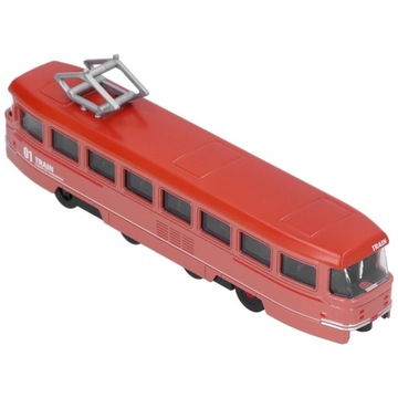 Модель игрушечного автобуса диаметром 6 см