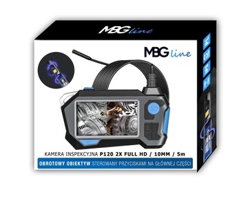 Инспекционная камера подвижная головка 360 ° Эндоскоп бороскоп IP67 мастерская