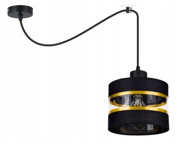 LAMPA sufitowa wisząca ZWIS Loft E27 PAJĄK ABAŻUR