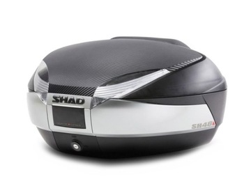 Kufer motocyklowy SHAD SH48 48 L Nakładka+Oparcie