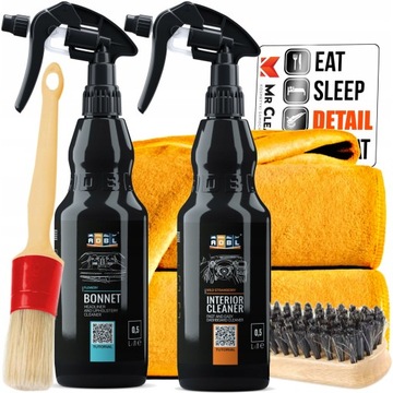 ADBL ZESTAW BONNET INTERIOR CLEANER DO CZYSZCZENIA PLASTIKÓW FOTELI 2X500ML