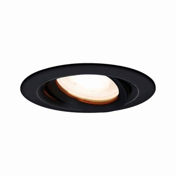 Zewnętrzne oczko ruchome LED Lagos czarne IP65