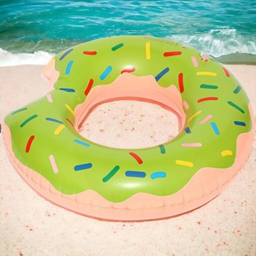 НАДУВНОЕ КОЛЕСО ДЛЯ ПЛАВАНИЯ ПОПОНЧИК ЦВЕТНОЙ МАТРАС ПОНЧИК ДЛЯ ДЕТЕЙ