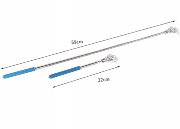 DRAPAK DRAPACZKA TELESKOPOWA DO PLECÓW SKŁADANA RĘKA MASAŻER