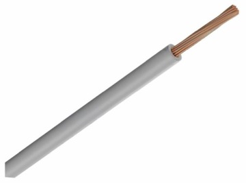 Kabel Przewód FLRY-B 0,75mm2 1x0,75mm Szary 5mb
