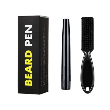 Water Proof Long Lasting Retractable Beard Enhancement Brush and Hairline