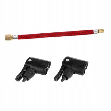 Соединитель клапана Presta/Schrader + удлинительный шланг насоса