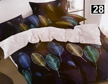 POŚCIEL 100% BAWEŁNA 200x220 + prześcieradło