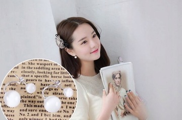 Женские серьги-гвоздики из натурального камня, серебро