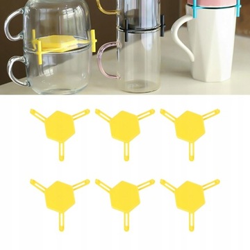 6 шт. Набор стоек для штабелирования чашек Полка s