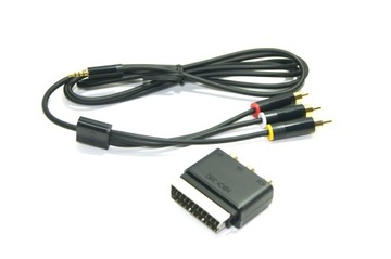 оригинальный AV-кабель + еврокуб для x360 slim E