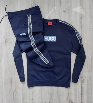 Hugo nowy dres męski komplet jogger r. XXL