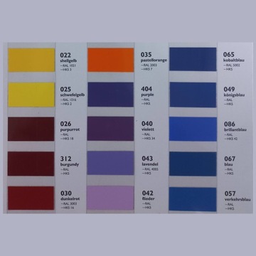 KASETON DIBOND Przestrzenne litery KOLOROWE Napisy LED DOWOLNY KOLOR mat bł