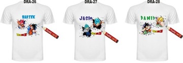Футболка с именем Dragon Ball Z Super San GOKU 122-128 см