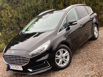 Ford S-Max II Van 2.0 EcoBlue 190KM 2019 Ford S-Max tylko 149.000km, FULL LED, automat...