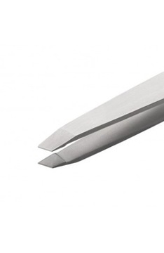 Пинцет для РЕСНИЦ Пинцет, скошенный стальной