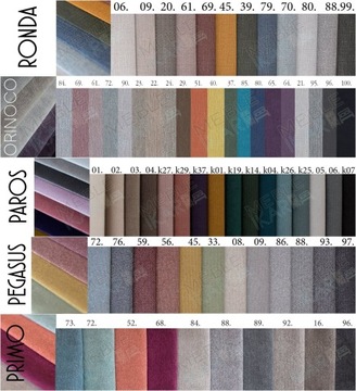 PRESTON Кровать с мягкой обивкой 160x200 КонтейнерМатрас