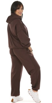 Moda Fresca F812 Комфортный комплект из толстовки с капюшоном, бабочка