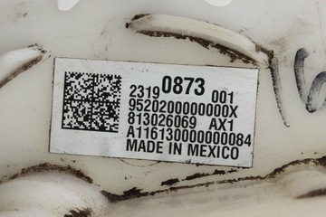 ČERPADLO PALIVA CHEVROLET CORVETTE (C7) 23190873 GASOLINE 343KW 2016