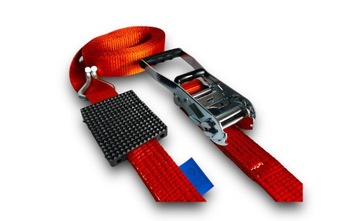 КОМПЛЕКТ — 4 ремня безопасности для эвакуатора с лодыжками — ORANGE TOW TRUCK 3-точечный ремень