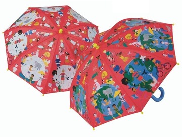 Floss&Rock Parasolka Jeden Świat zmieniająca kolory