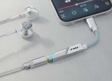 FIIO KA11 УСИЛИТЕЛЬ ДЛЯ НАУШНИКОВ ЦАП LIGHTNING PORTABLE SILVER