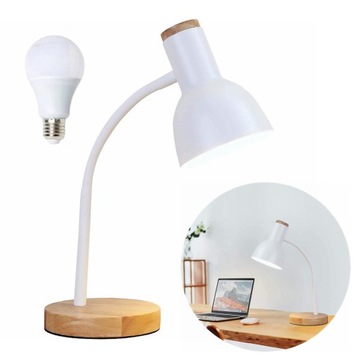 LAMPKA BIURKOWA NOCNA NA BIURKO E27 DLA DZIECI LED LAMPKA NOCNA DO SYPIALNI