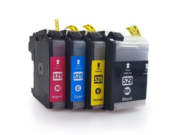 4X TUSZ DO BROTHER LC529XL LC525 J200 J100 J105