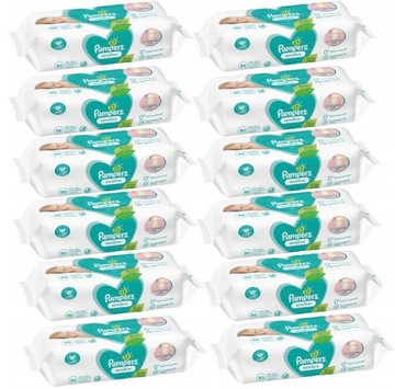 Chusteczki nawilżane Pampers Sensitive 960 szt