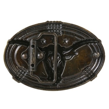 2 sztuki duża głowa wołu wytłoczona klamra paska gwiazdki metalowa kowbojska klamra do biżuterii