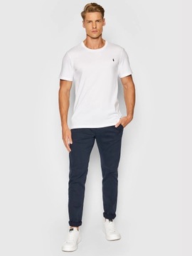футболка polo ralph lauren Basic мужская футболка белая