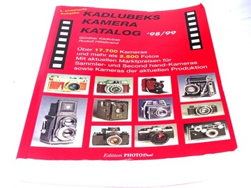 KATALOG FOTOGRAFICZNY 600 stron KADLUBEK KADLUBEK'S FOTO BIBLIA 1998 / 1999