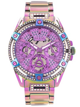 DAMSKI ZEGAREK GUESS GW0464L4 QUEEN CYRKONIE