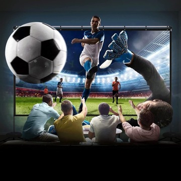 БОЛЬШОЙ мобильный портативный экран проектора 120 дюймов