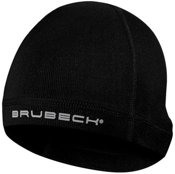 WEŁNIANA WOOL CZAPKA BRUBECK HM10080 NA ROWER XXL