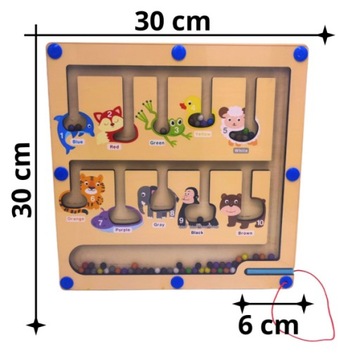 МАГНИТНАЯ ДОСКА МОЗАИКА ОБРАЗОВАТЕЛЬНАЯ ДЕРЕВЯННАЯ ПАЗЛ МОЗАИКА МОНТЕССОРИ