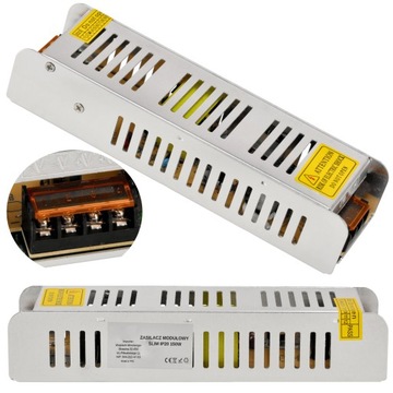 Zasilacz do taśm LED modułowy SLIM 12,5A 150W 12V