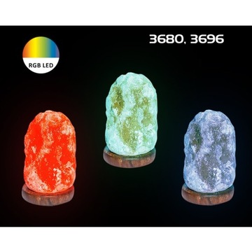 Лампа Васаби инд. деко USB RGB соляная лампа LED 1 Вт