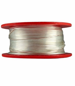 SREBRZANKA DRUT MIEDZIANY SREBRZONY CU 0,6mm 39mb