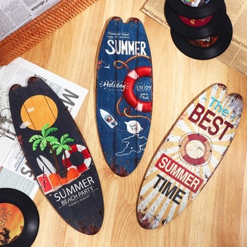 ДЕРЕВЯННАЯ ДОСКА ДЛЯ СЕРФФИНГА МАЛЕНЬКАЯ 3+1 СТИЛЬ 8+1 УПАКОВКА по 12 шт. ПКС