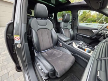 Audi Q7 II SUV 3.0 TDI 272KM 2018 Audi Q7 3.0 282PS 3xS-Line 7 Foteli Salon Polska Piekna Gwarancja 3.0, zdjęcie 31