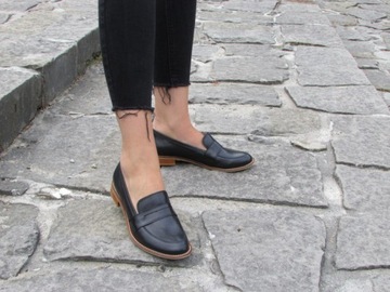 МОКАСИНЫ ИЗ НАТУРАЛЬНОЙ КОЖИ (119b)37