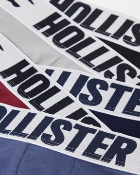 HOLLISTER by Abercrombie Bokserki Majtki 5 szt M