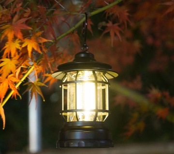 Светодиодная лампа для кемпинга COB USB 18650 цветов