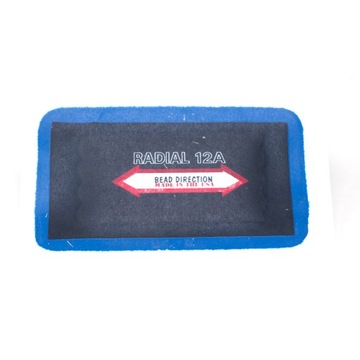 Wkład łata łatka naprawczy przebić opon radialny ARAMID wzmocniony 70x118mm