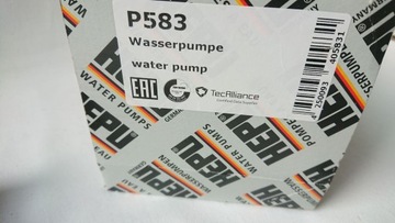 ВОДЯНОЙ НАСОС HEPU P583 AUDI A4 B6 B7 A6 C7 A8 D3 D4